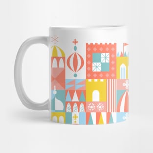 Small World-esque Pattern Bright Mug